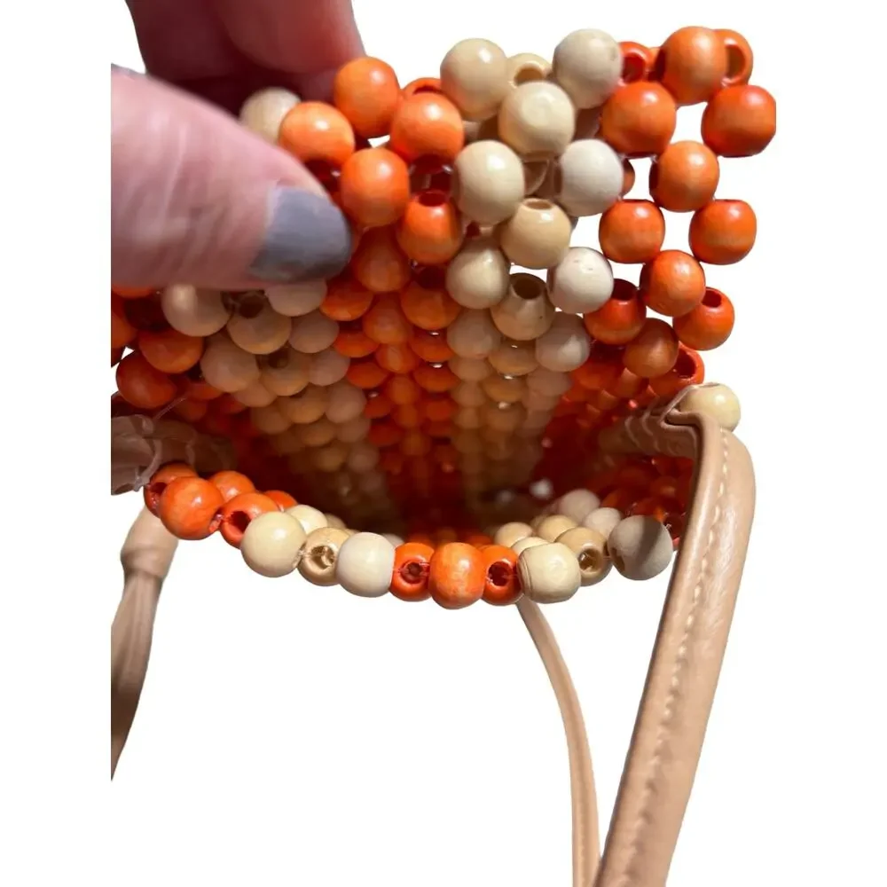 Universal Thread Beaded Crossbody Purse Bag Multicolored Beach Boho Travel